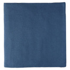 90” x 90” Full/Queen Size Cotton Blanket, Blue