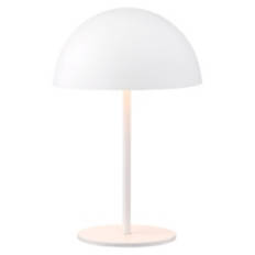 Rechargeable Mushroom Table Lamp, White