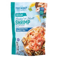 Medium Cooked in Shell Shrimp, 12 oz