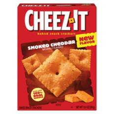Smoked Cheddar Flavored Crackers, 12.4 oz