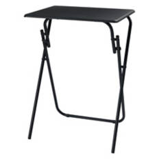 Folding Tray Table - Black
