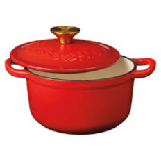 2 Quart Holiday Cast Iron Dutch Oven