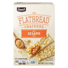 Sesame Flatbread Cracker, 5 oz