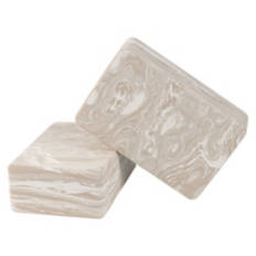 2 Pack Yoga Blocks, Beige