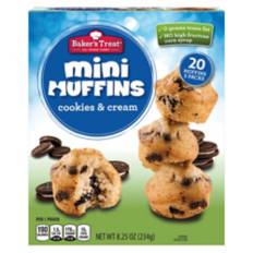 Cookies & Cream Mini Muffins, 20 count