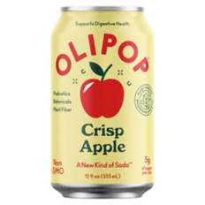 Prebiotic Crisp Apple Flavored Soda Can, 12 fl oz