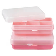 2 Pack Snack Boxes, Dark Pink