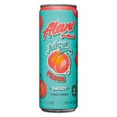 Peach Flavored Energy Drink, 12 fl oz can