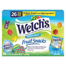 Easter Mixed Fruit Snacks Pouches, 26 count