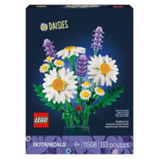 Botanical Daisies Building Set, 133 Pieces