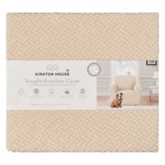 Super Soft Knit Armchair Cover, Beige