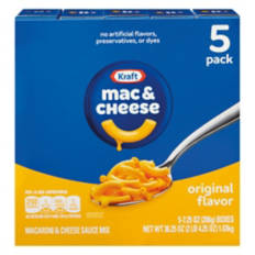 Family Size Original Mac & Cheese, 5 count