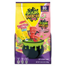 Halloween Sour Patch Kids & Swedish Fish, 80 count