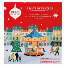 Advent Calendar - 12 Days Fun Family Activity Puzzle