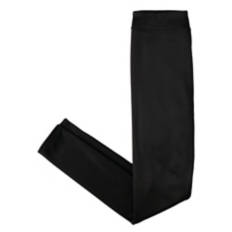 Ladies Fleece Lined Leggings - Black, L