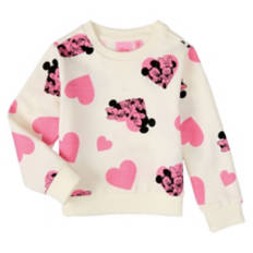 Toddler Valentine's Day Pullover - Minnie 3T