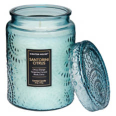 Luxe Vintage Scented Candle - Santorini Citrus, 18 oz