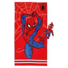 Spiderman Bath Towel & Bath Buddy Set