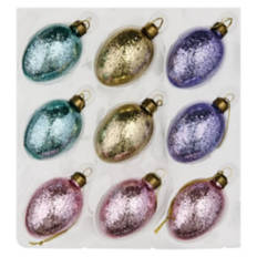 Easter Ornaments - Glitter Eggs