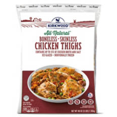 Boneless Skinless Chicken Thighs, 48 oz