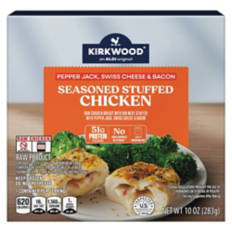 Pepper Jack, Swiss and Bacon Stuffed Chicken Entrée, 10 oz