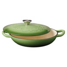 2 Quart Holiday Cast Iron Braiser