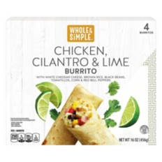 Chicken Cilantro Lime Burritos, 16 oz