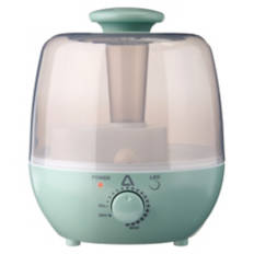 LED Ultrasonic Portable Humidifier, Green