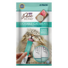 Tuna Puree Cat Lickable Treats, 4 count