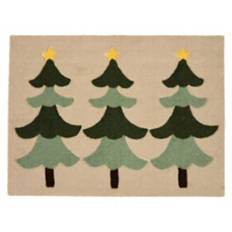 26" x 36" Holiday Artisan Accent Rug - Trees