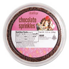 Chocolate Sprinkles, 10.5 oz