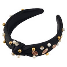 Ladies Game Day Accessories - Black Headband