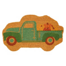 18" x  30" Fall Coir Mat - Truck Shape