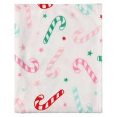 50" x 60" Christmas Throw - Candy