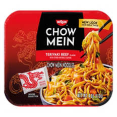 Chow Mein  Beef Flavor Instant Noodles Teriyaki, 4 oz