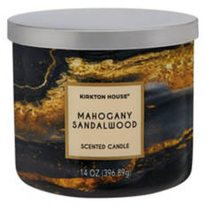 3 Wick Candle Mahogany Sandalwood