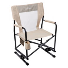 Rocking Director's Chair, Grey