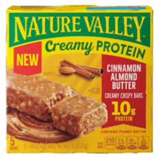 Cinnamon Almond Flavored Protein Creamy Bars, 5 count
