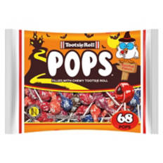 Assorted Flavor Pops, 68 count