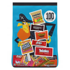 Halloween Assorted Mini Chocolate Sweets, 100 count