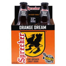 Orange Dream Craft Soda - 4 pack, 16 fl oz bottle