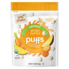 Organic Mango & Carrot Puffs, 1.48 oz