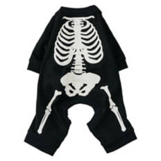 Halloween Pet Pajamas - Skeleton, M