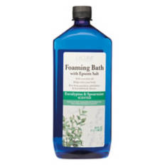 Eucalyptus & Spearmint Scented Epsom Foaming Bath, 34 fl oz