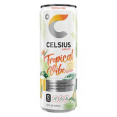 Tropical Vibe Starfruit Pineapple Sparkling Energy Drink, 12 fl oz