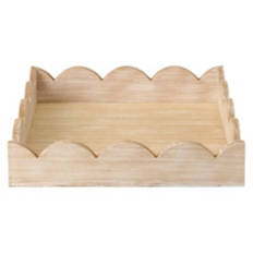 Square Shaped Spring Tray, Beige