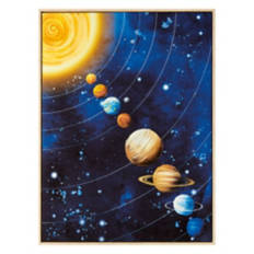 16" x 20" Kids Room Wall Art - Solar System