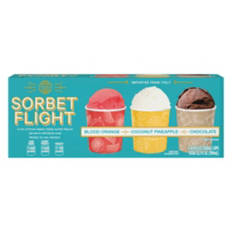 Assorted Flavor Italian Sorbet Flight, 3 count