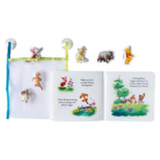 Waterproof Bath Time Book & Play Set - Winnie the Pooh