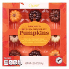 Assorted Belgian Pumpkin Chocolates, 4.23 oz